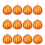 12 tk s&uuml;gisene minik&otilde;rvitsapallid rippuvad t&auml;nup&uuml;ha k&otilde;rvitsa ornament Halloweeni j&otilde;ulupuu kaunistus talumaja kodu