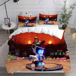 ASTRO BOT Voodikomplektid Voodikate Tekk Voodikate Padjap&uuml;&uuml;r 2-3-osalised komplektid Laste T&auml;iskasvanute Magamistoa Kaunistus Laste Kingitused AU Double180x210cm