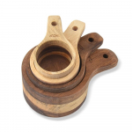 Avaleht Puidust m&otilde;&otilde;dulusika komplekt K&ouml;&ouml;k M&otilde;&otilde;dulusikad Tee Kohvi Kulp Suhkru V&uuml;rts M&otilde;&otilde;dulusikas M&otilde;&otilde;teriistad toiduvalmistamiseks