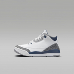 Air Jordan 3 Retro PS Midnight Navy Laste tossud White Cement-Grey Black DM0966-140 33.5