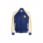 Adidas Originals Sst bomberjakk triibuline v&auml;rviplokk lahtine pikkade varrukatega pesapallivorm meeste jakid sinine IL2574 S