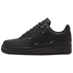 Nike Air Force 1 07 LX Must H&otilde;bedane Mini Swoosh Naiste Tennised Metallik-H&otilde;bedane HQ1180-001 39 black