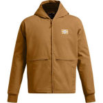 Under Armour Project Rock Series Kapuutsiga Mugav Jakk Meeste Jakid Ookra-Kollane 1386904-707 M