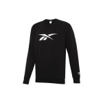 Reebok Classic Logo Prindiga Pullover &Uuml;mmarguse kaelusega dressipluus Unisex dressipluus Must GR8472 L gray
