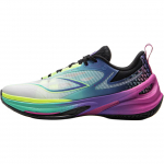 Li Ning Laste Korvpallijalatsid Mugavad Pehmed Libisemiskindlad Kulumiskindlad Madalad Meeste Tennised Valge Sinine YKBV022-7 33