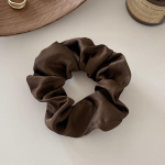 1 tk Naiste Siidist Satiinist Scrunchies Korea Daamid T&uuml;drukud Elastsed Juuksekumm Hobusesaba Hoidja Juukseaksessuaarid