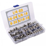 Stainless Steel  Kit #8-32#10-24 1/4 -20 5/16 -18 3/8 -16 Threaded Insert ert Riv One Size h&otilde;be
