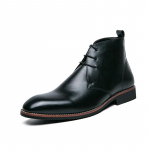Retro Ameerika stiilis meeste k&otilde;rged saapad Ankle Boots Vintage Vabaaja nahast saapad meestele 2025 Uus 38
