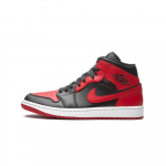 Air Jordan 1 Mid Banned 2020 EU 38.5 punane