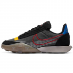 Nike Waffle Racer 2X Must P&auml;ikesep&otilde;letus &Uuml;likoolipunased Naiste tossud CK6647-002 35.5