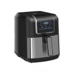 Friteuse &agrave; air chaud, 6,5 litres, 1700 watts, avec 8 menus, panier antiadh&eacute;sif, 36,5 x 29 x 33,8 cm