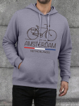 Amsterdam Holland Rattitr&uuml;kid Meeste Huppar Mood Hip Hop Riided T&auml;navakihiline Huppar S&uuml;gis L&otilde;tv Soe Spordir&otilde;ivad Meessoost M gray