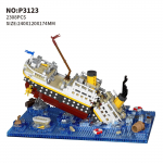 Klassikalise Filmi Ehitusklotsi Mudel Nanobricks Vrakis&otilde;itja Titanic Laev Mikro Teemantploki Ehitusm&auml;nguasjad Lastele Kingitused