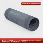 UPVC PVC Toru &Auml;ravoolu & V&auml;ljat&otilde;mbe Korgi Tarvikud - 160/180/200mm