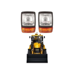 APSMOTIV JCB Esitulede komplekt ekskavaatorlaaduritele, Loadall, Universaalne 3C, 3CX, 3D, 3DX, 4C, 4CN, 4CX - 12V Esituled koos suunatuledega