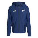 Adidas Tiro 25 SS25 Jalgpall Arsenal V&otilde;istlus Vis Tech Reisimine Niiskust eemaldav Mitme taskuga Kapuutsiga T&otilde;mblukuga Mugav Pikkade varrukatega Jakk JV5339 L