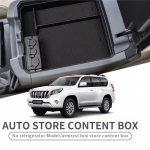 Toyota Land Cruiser Prado 150 FJ150 jaoks Auto k&auml;etoe karbi hoiualus Korraldaja M&uuml;nt Auto siseaksessuaarid Must