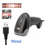 1D/2D v&ouml;&ouml;tkoodiskanner Juhtmega 2.4G Juhtmevaba Bluetooth V&ouml;&ouml;tkoodilugeja K&auml;eshoitav Kaasaskantav Skaneerimine Supermarketi Logistika Toote jaoks