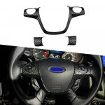 ABS Kroomitud Roolikate Sisekujundus Kleebis Korpuse jaoks Ford Focus 3 Mk3 2012-2014 Kuga 2013-2015 Autotarvikud