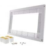 Mikrolaineahju kinnitusraam - Scanpart - 60x40 cm - Valge - Reguleeritav - Integreeritav - 1,21 kg