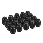 KYO-EI Ratta Mutrid, M12 x P1.5, &Uuml;ldpikkus 31mm, 19 Kuuskant, Must, Pakis 20 tk, 101B-19-20P