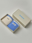 KOTONA Kodu Keha K&auml;tepesur&auml;tik 2 tk Iivoorium + Hele Matt Sinine Komplekt Ivory + Light Matte Blue