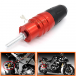 Motorcycle CNC Frame Crash Pads Exhaust Sliders Crash Protector For Kawasaki Z900 Z650 Z750 zx9r zx12r zx14r Falling Protector sinine