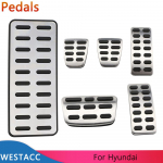 Auto pedaalid gaasipiduri siduri tugi pedaali kate Hyundai Ix25 Creta Accent Verna Solaris jaoks Kia K2 Rio Soul jaoks Rest