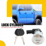 Door Fuel Lock Cylinder & Keys fits For Toyota 1995-2004 Tacoma 2000-2003 Tundra