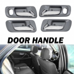 4pcs Front Rear Gray L+R ide Handle Fit Door 2000 Honda 2002 Accord SE