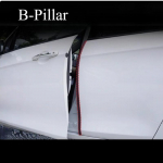 For Leapmotor C10 2024 2025 shaped sealing strips B -pillar noise reduction sound ulation and shock absorption rubber B-Pillar 2PCS