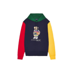 Polo Ralph Lauren S&uuml;gis/Talv 22 V&auml;rviplokk Multikakaru Prindiga L&otilde;tv L&otilde;ige Sirge S&auml;&auml;rega Kapuutsiga Pikkade Varrukatega Dressipluus Meeste dressipluus Sinine 710853351-003 S
