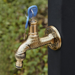 Dekoratiivne v&auml;lis kraan Aia kraanikraan Vannitoa Pesumasina / Moppi Antiikne nikerdus Kraan loom armas t&auml;isvask draakon beige