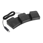 Kolmev&otilde;tmeline USB-jalapedaal Fotoelektriline/Mehaaniline Valik Arvutijuhtimiseks ja Automaatikaks