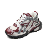 Naiste hingavad PU-nahast tossud Jooksu tasased kingad Spordijalan&otilde;ud Hingavad vabaajajalatsid Naiste Chaussure Femme Sapatos 37 gray