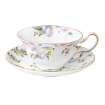 Wedgwood Sweet Plum Blossom teetass ja alustass