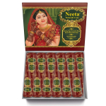 Neeta Mehendi Koonus Kehakunst T&auml;iesti Looduslik Taimne Puhas Henna Pasta 12 tk Pakk 1 Ajutiste T&auml;toveeringute jaoks