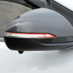 For Hyundai I30 i30 2017 2018  Car Side Door Rearview Turning Mirror Sticker Cover Trim ABS Carbon Fibre Accessories