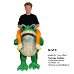 T&auml;ispuhutavad armsad ratsutavad konnad Cosplay Kost&uuml;&uuml;mid t&auml;ispuhutavad Halloweeni J&otilde;ulude karnevali teemapeo rekvisiidid kingitus One Size