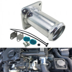 Modified auto parts exhaust gas circulation disassembly pipe is suitable for E46 318d 320d 330d One Size