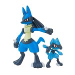 BANDAI SPIRITS Plastikmudelite kogu 44 Valikseeria Riolu Lucario Plastikmudel Pok&eacute;mon & Eelv&auml;rvitud