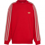 Adidas Originals Huppar Spordihuppar V&auml;rvli ja pikkade varrukatega Triibuline &Uuml;mmarguse kaelusega Lapsed Laste hupparid IA8933 128