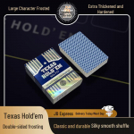 Ben Niu 777 Kahepoolselt matt veekindel PVC Texas Hold'em pokkerikaardid