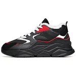 Anta Life Collection Slip Resistant Abrasion Resistant Low top Chunky Sneakers Men's Black Red 912048911-2 43 black