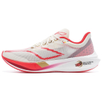 Li Ning Feidian 3 Challenger Breathable Low top Physical Fitness Test & Exam Marathon Running Shoes Men's White Red ARMT037-26 43 white