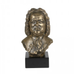 Johann Sebastian Bach - marble bust, statuette of a famous person, decoration for office, school, and hotel by the Art-Dog brand