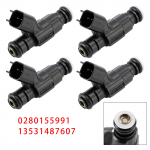 4 tk K&uuml;tusepihusti Mini Cooper One R50 R53 R52 1.6 jaoks 0280155991 13531487607