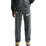 Nike X Central Cee koost&ouml;&ouml; S&uuml;gis/Talv 2025 &Uuml;ksik Swoosh Fliis Sirge s&auml;&auml;rega Mugavad Pehmed Vabaaja P&uuml;ksid Meeste alaosad IQ0534-063 L