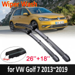 for Volkswagen VW Golf 7 MK7 2013~ Car Wiper Blade Windscreen Windshield Window Wipers Car Goods 2014 2015 2016 2017 2018 LHD