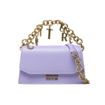 Versace Jeans Couture Letter Chain &Uuml;hev&auml;rviline Elegantne Klapp Logo Kunstnahast Mini &Otilde;la Crossbody K&auml;ekott Naiste k&auml;ekotid Lilla 71VA4BC2-ZS063-302 Basic Set (Bag+Dust Bag)
